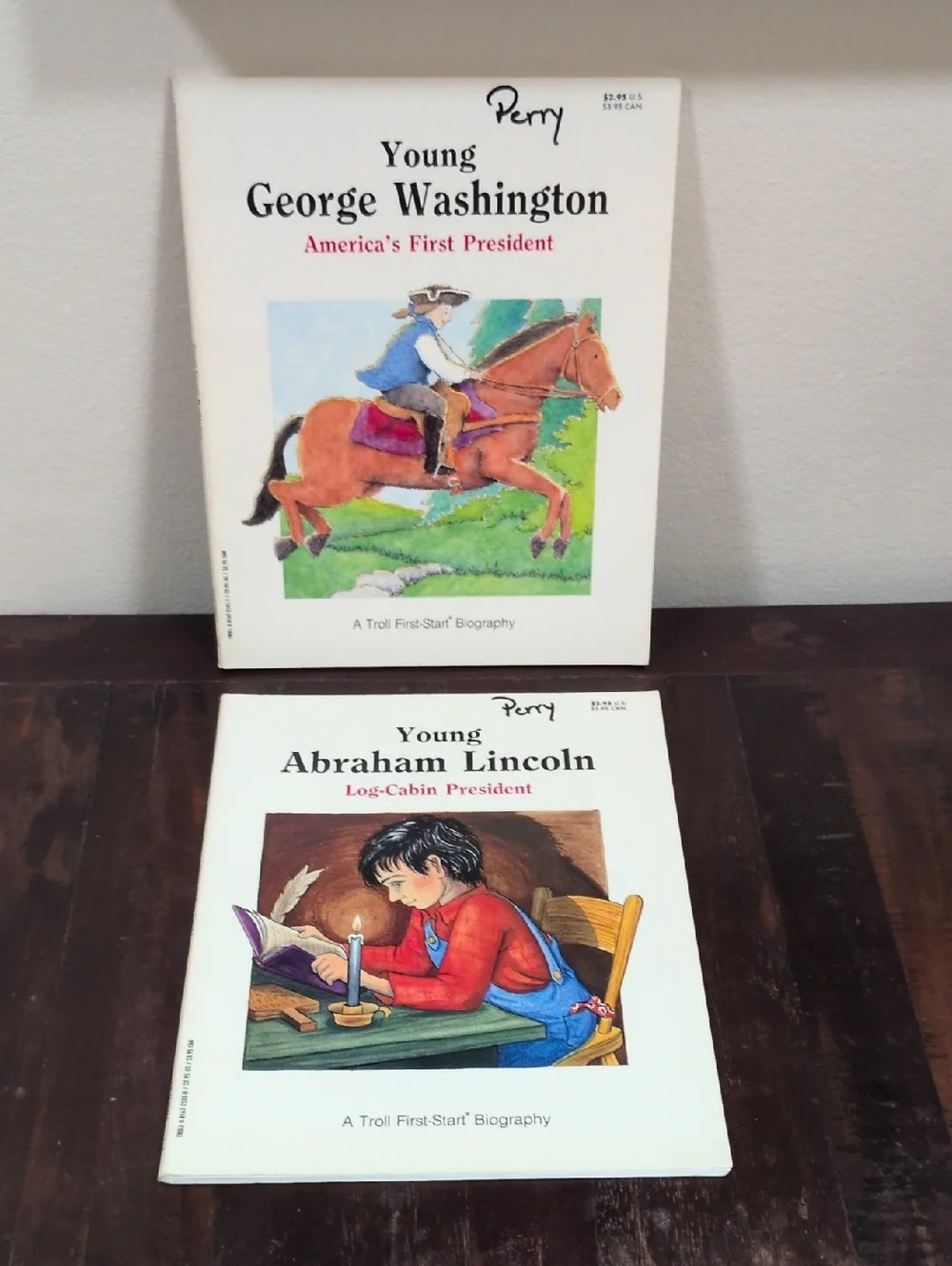 Scholastic Vintage Presidential Picture Book Non Fiction Lot of 10 Books - Used